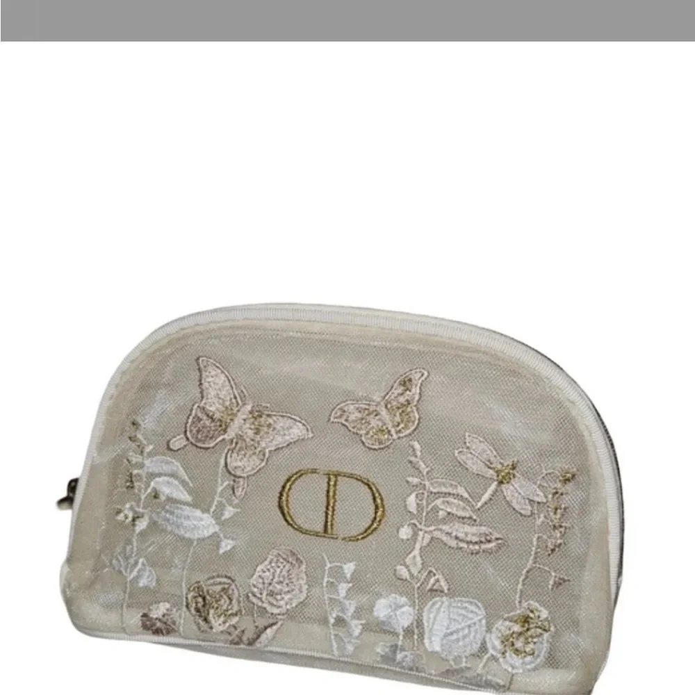⚜️⚜️ Elegant Cream Tote and Pouch Set from Christian Dior GWP ⚜️⚜️